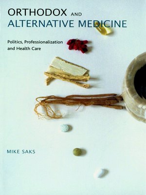 cover image of Orthodox and Alternative Medicine
